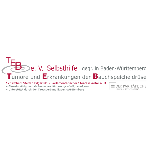 TEB Selbsthilfe Tumore und Erkrankungen der Bauchspeicheldrüse logo